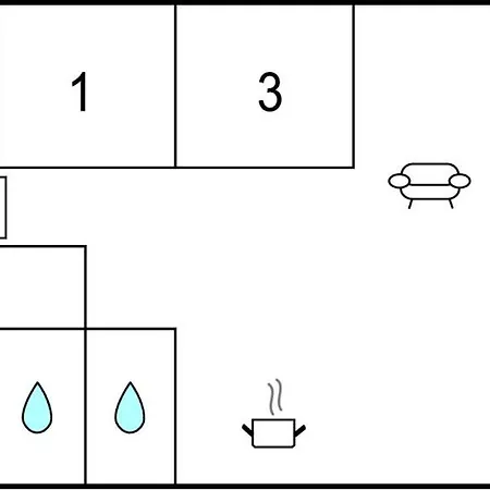 3 Bedroom Awesome In Appartement