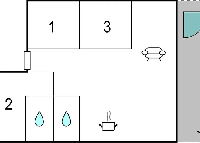 3 Bedroom Awesome In 公寓